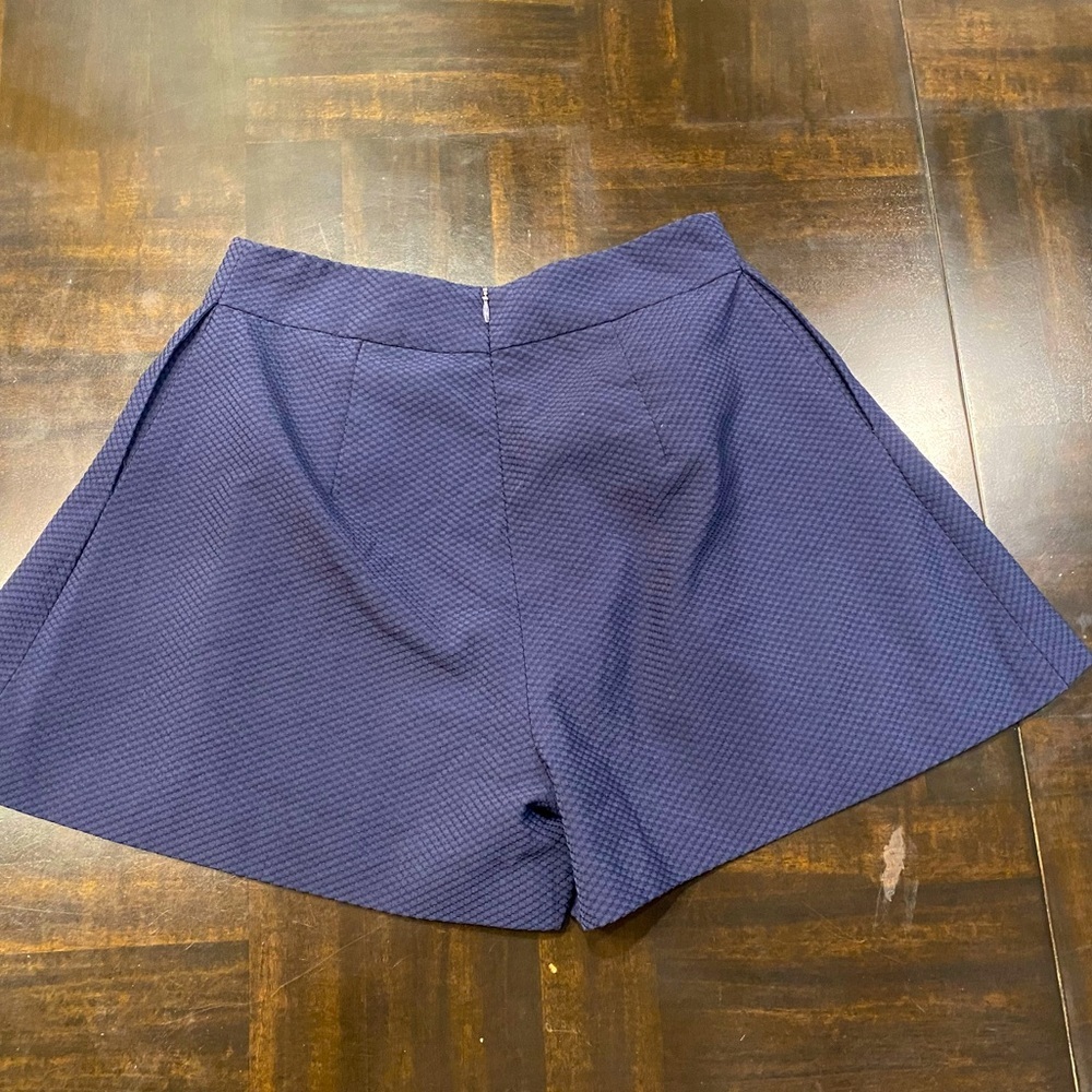 ASM ANNA Women Navy Blue Dress Shorts M Skort Used
Size M